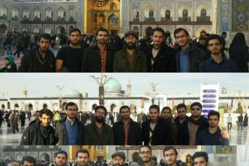 برگزاری اردوی آموزشی-تشکیلاتی مشهد مقدس واحد برادران انجمن اسلامی دانشجویان دانشگاه مازندران