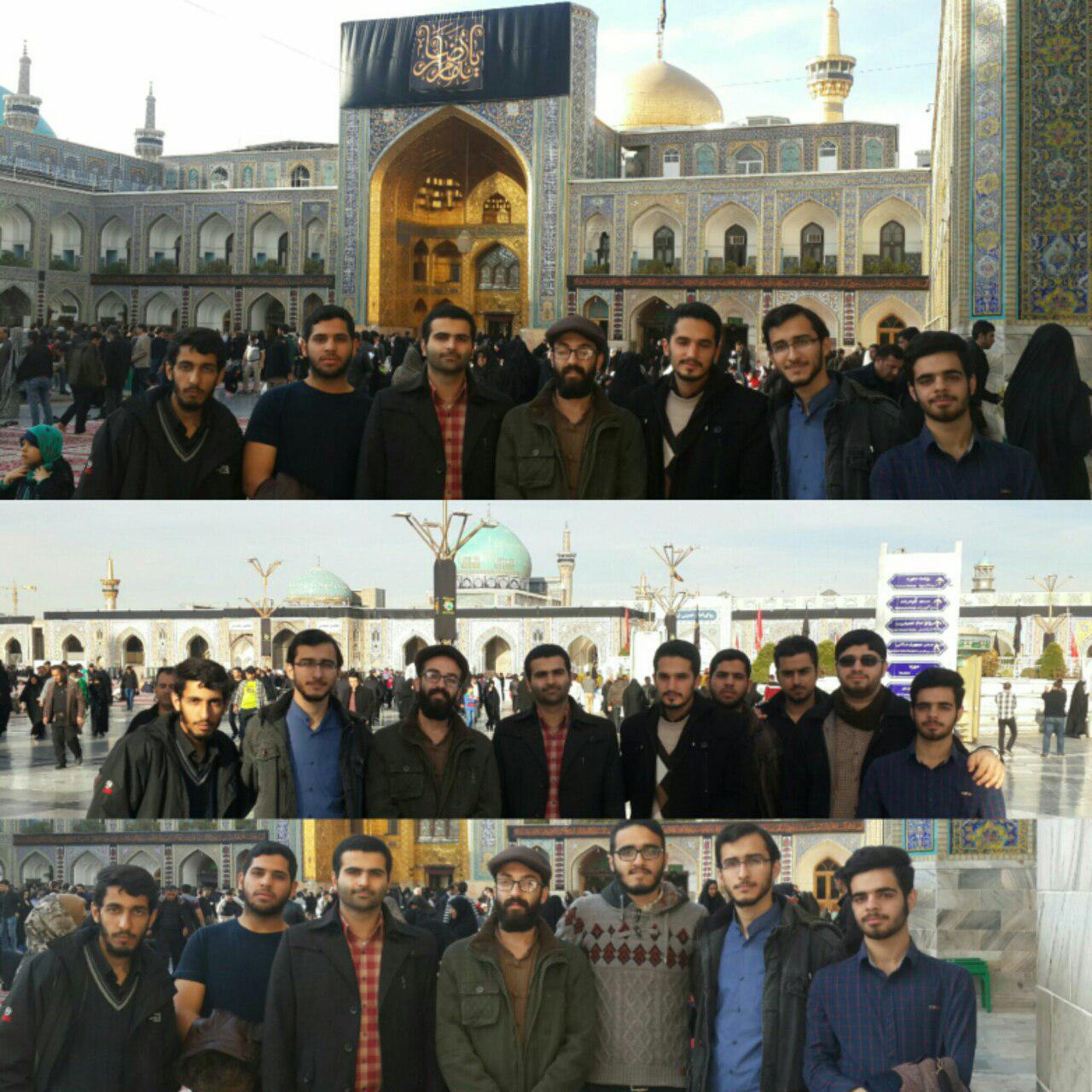 برگزاری اردوی آموزشی-تشکیلاتی مشهد مقدس واحد برادران انجمن اسلامی دانشجویان دانشگاه مازندران